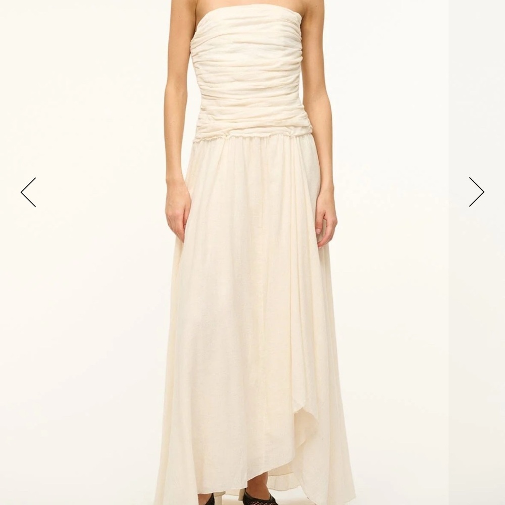 Staud high tide dress buttercream
Worn once